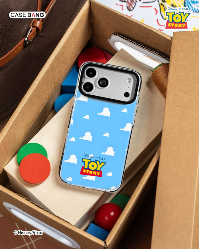 قاب آیفون طرح داستان اسباببازی (Toy Story) مدل آنتیشوک با محافظ لنز