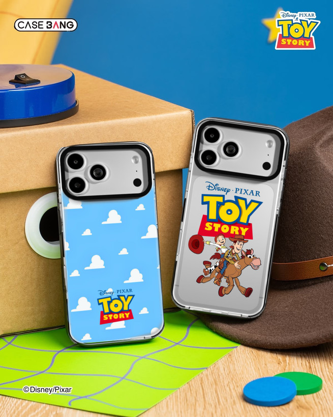 قاب آیفون آنتیشوک طرح Toy Story Classic | قاب شفاف ضدضربه وودی و جسی