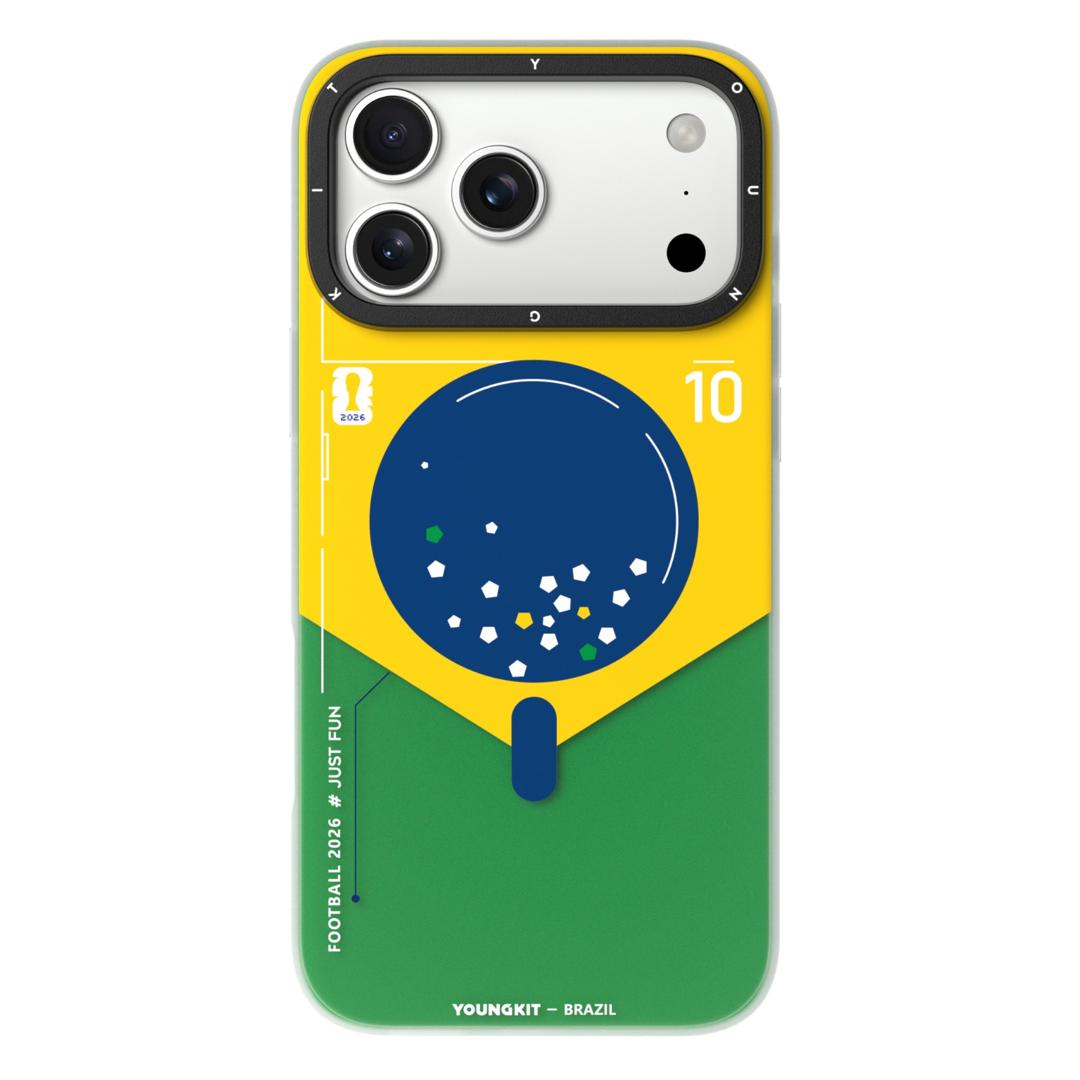 قاب مگ‌سیف YOUNGKIT طرح برزیل | World Cup Edition