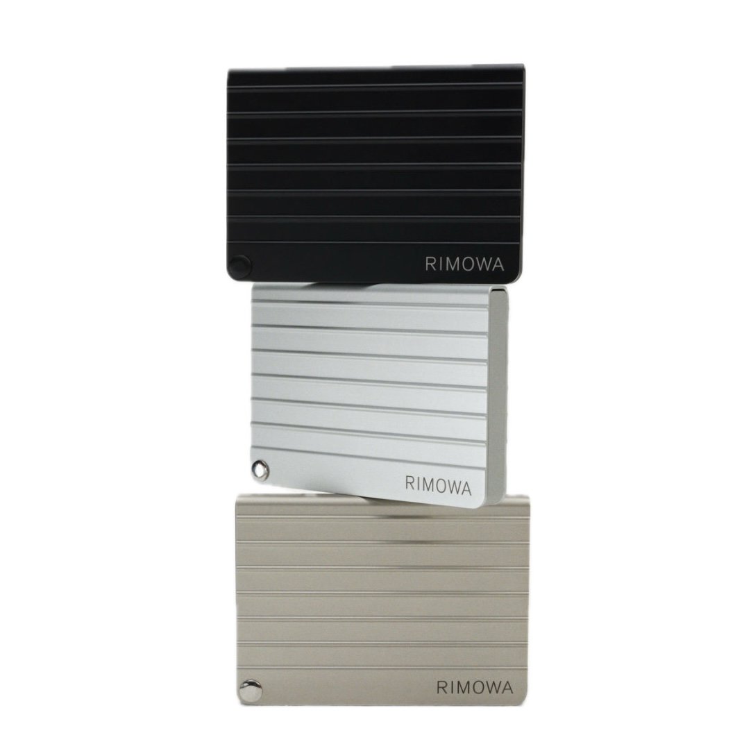 ولت جاکارتی ریموا  | کیف کارت  Rimowa Wallet (مشکی و سیلور)