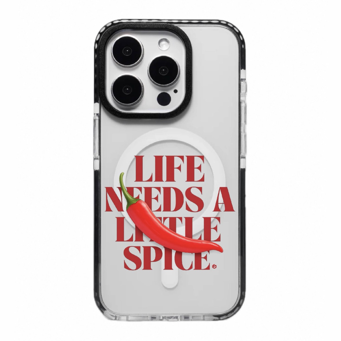 کاور آیفون مگ‌سیف طرح «Life Needs A Little Spice