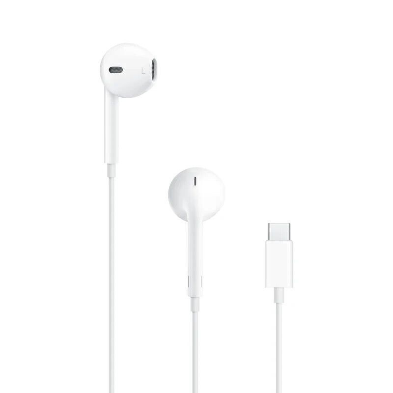 هندزفری سیمی اپل Apple EarPods USB-C اورجینال | مناسب iPhone 15، iPhone 16، iPhone 17، آیپد و مک