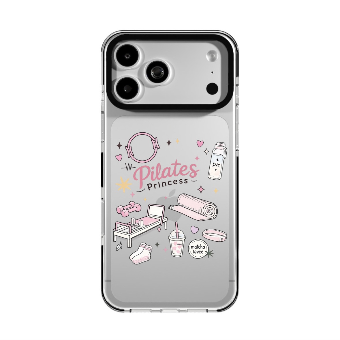 قاب آنتی شوک پیلاتس پرنسس آیفون | Pilates Princess Shockproof Case for iPhon