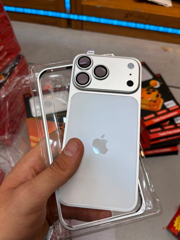 قاب Metal Pure Frame فیس لیفت آیفون 12 Pro Max تا 17 Pro Max | قاب فلزی آیفون