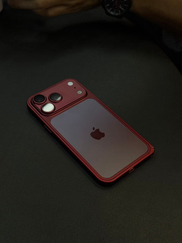قاب Metal Pure Frame فیس لیفت آیفون 12 Pro Max تا 17 Pro Max | قاب فلزی آیفون