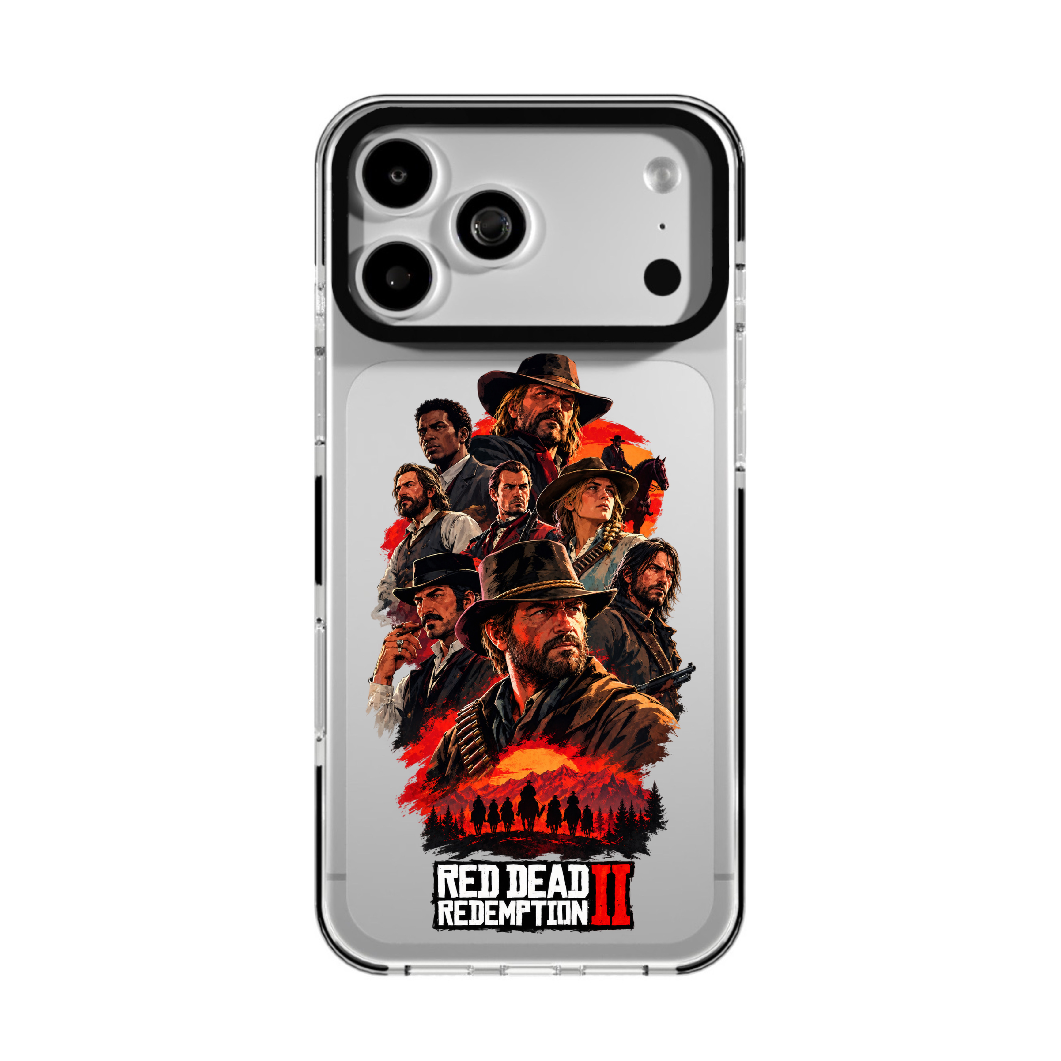 قاب ضد‌ضربه آیفون با طرح شخصیت‌های Red Dead Redemption 2 – انتخاب ویژه گیمرا